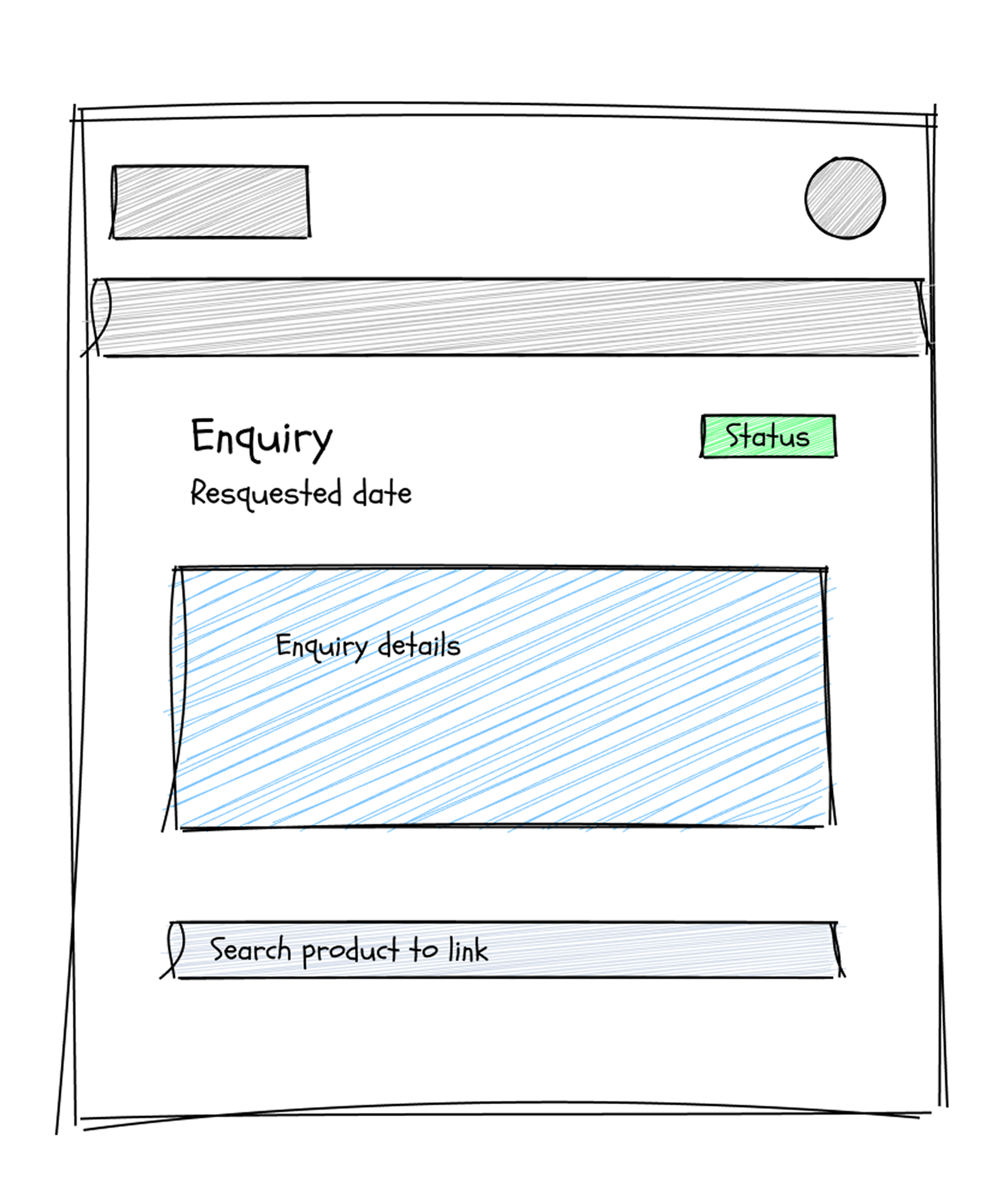 First Draft Wireframe